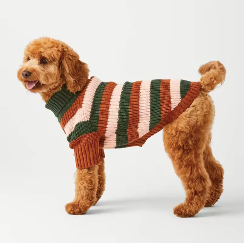 Classic Striped Knit Dog Sweater