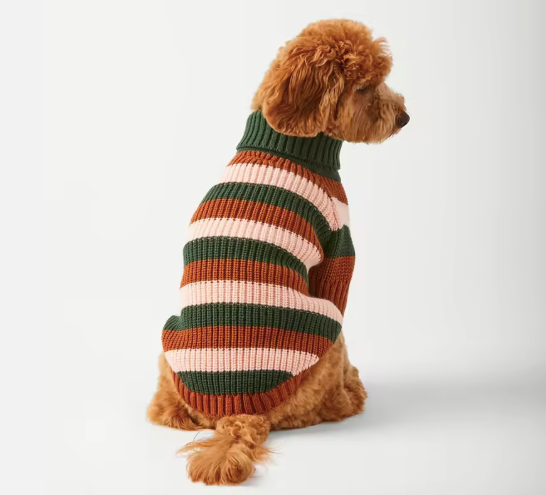 Classic Striped Knit Dog Sweater